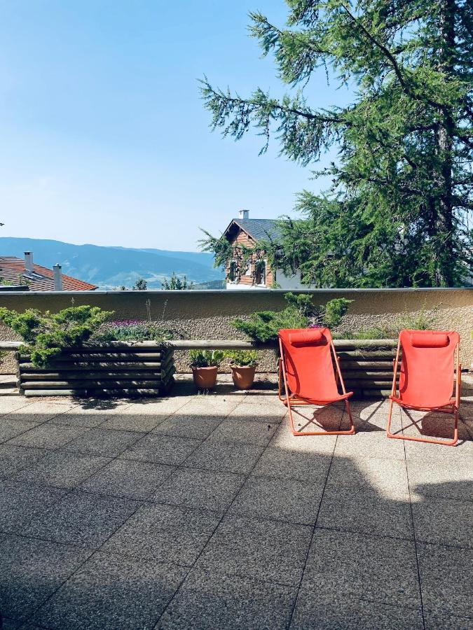 Font-Romeu : T2 Avec Grande Terrasse Et Garage Apartamento Exterior foto