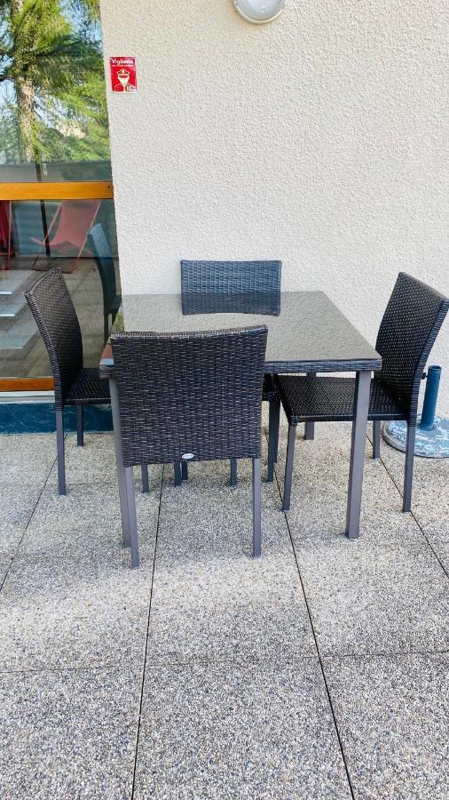 Font-Romeu : T2 Avec Grande Terrasse Et Garage Apartamento Exterior foto